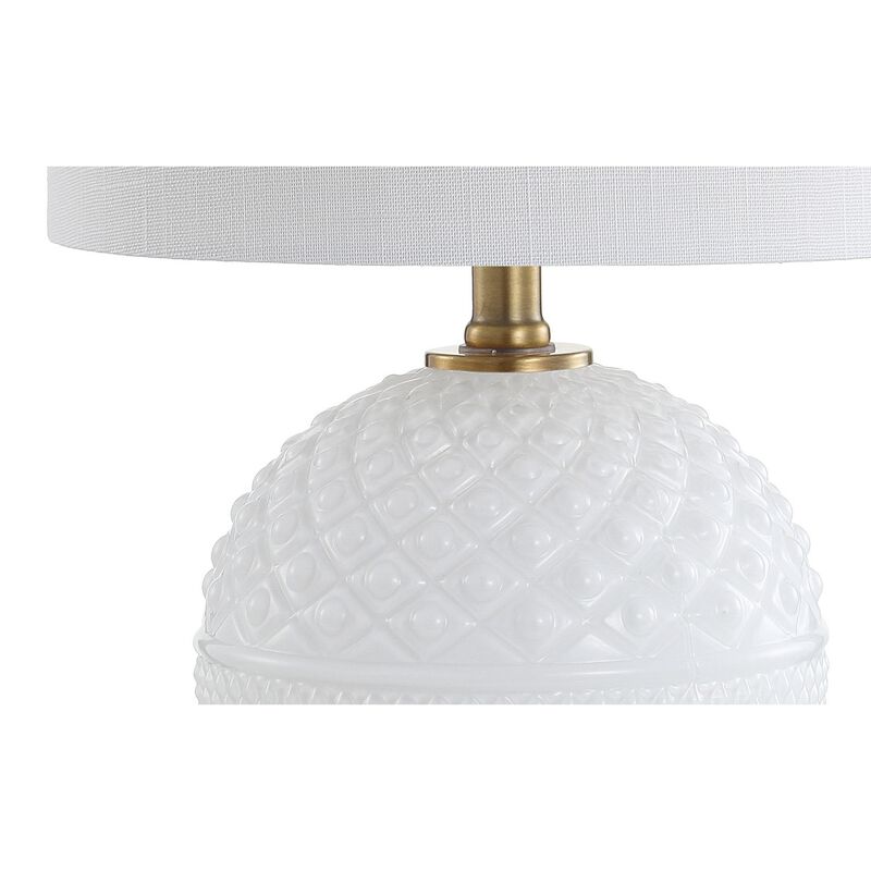 Julienne Glass/Metal LED Table Lamp