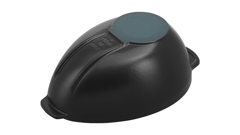 Staub Cast Iron 2-qt Mussel Pot - Matte Black