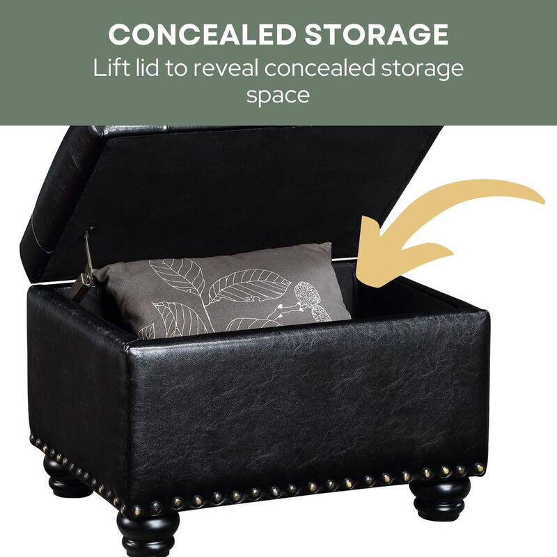 Convience Concept, Inc. 6th Avenue Storage Ottoman