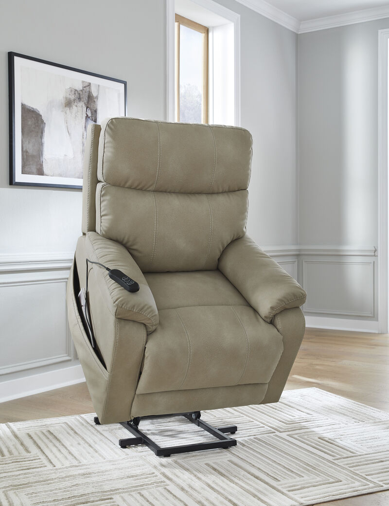 Sand Power Lift Recliner