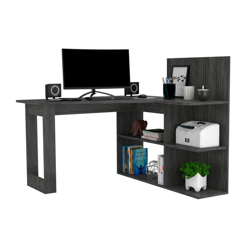 Computer Desk Mohave, Office, Smoky Oak