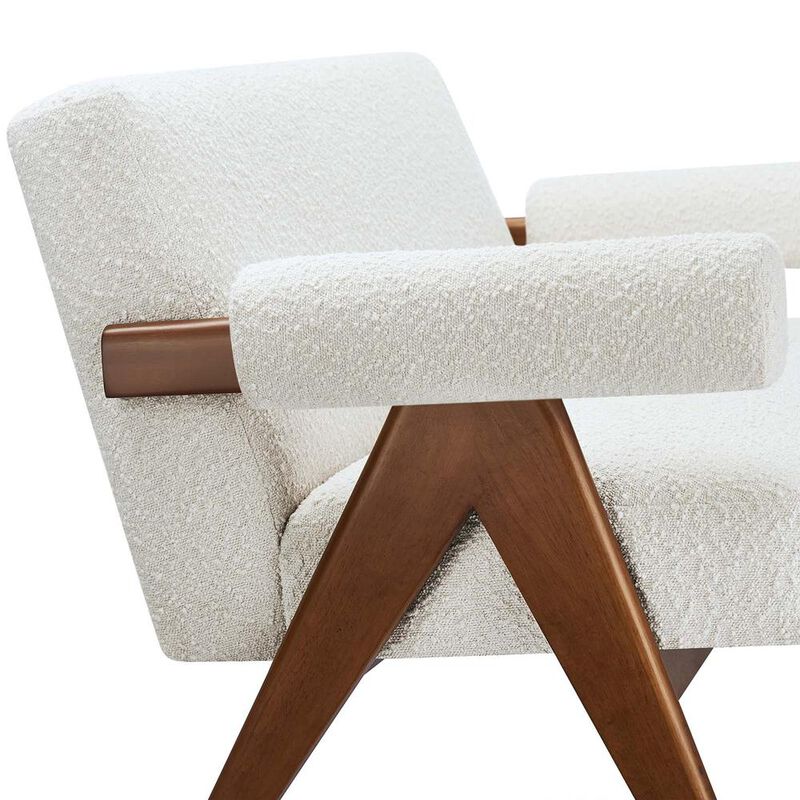 Modway Lyra Boucle Fabric Loveseat