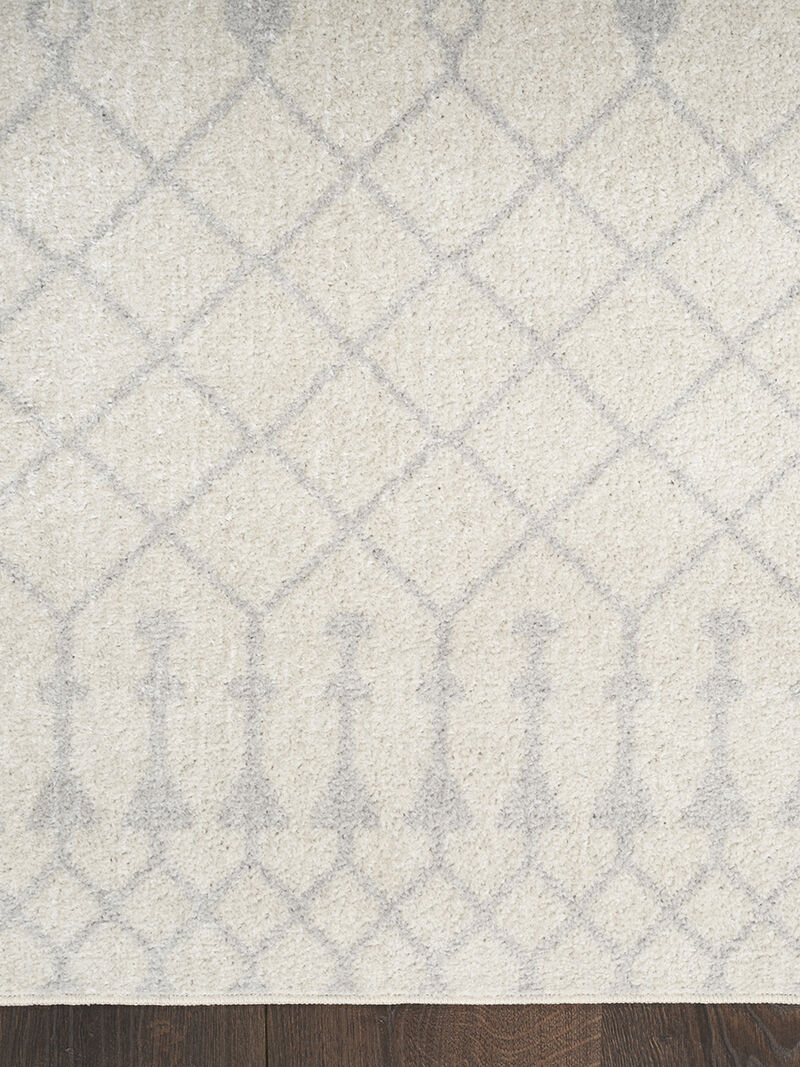 Astra Machine Washable ASW10 Ivory 7'10" x 10' Rug