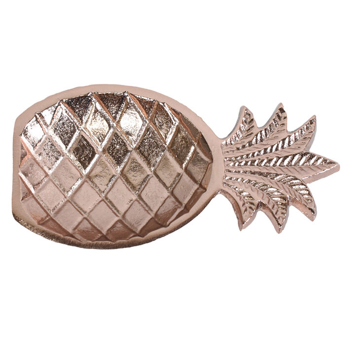 Handmade Decorative Silver Color Coated 7.2 x 3.93 x 0.78 Inches Aluminium Tray 044AB BBH Home's