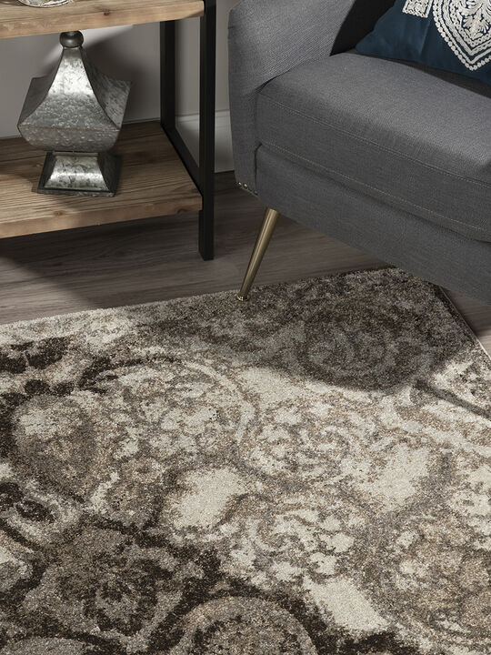 Antigua AN10 Mocha 9'6" x 13'2" Rug