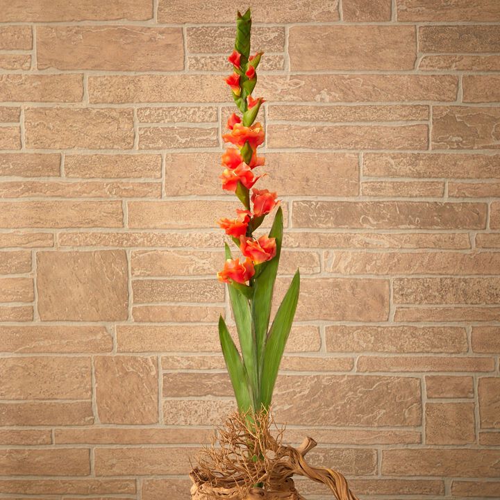 Nearly Natural 46-in Gladiolus Artificial Flower (Set of 3)