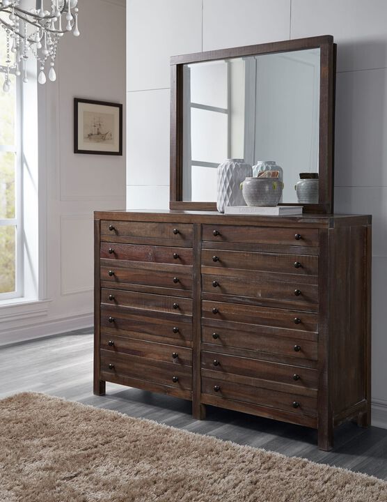 Townsend Eight Drawer Solid Wood Dresser