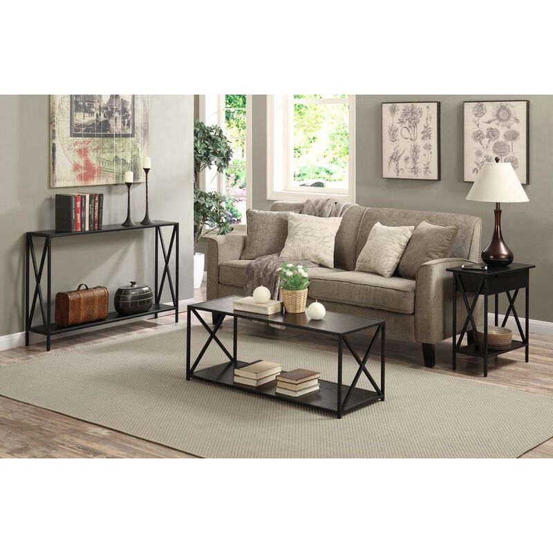 Convience Concept, Inc. Tucson Deluxe 2 Tier Console Table