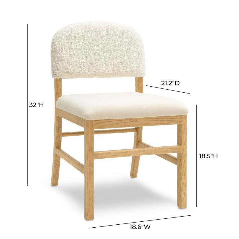 Calla Cognac Performance Velvet Dining Chair