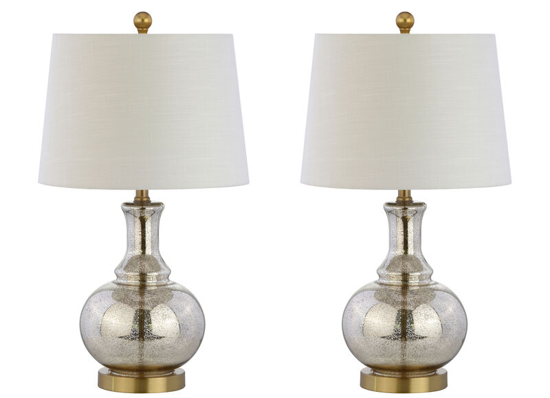 Lavelle Glass LED Table Lamp (Set of 2)