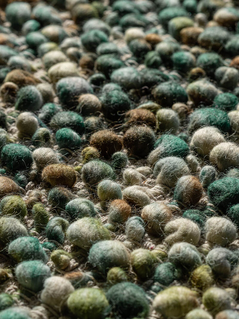 Hanu HU1 Teal 3'6" x 5'6" Rug