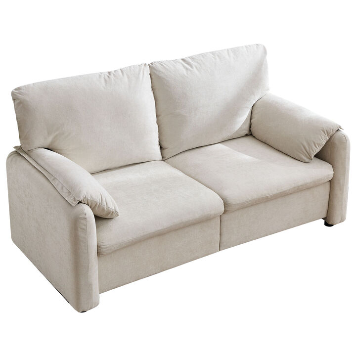 Merax Chenille 2-Seat Sofa for Living Room