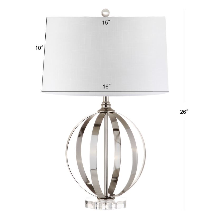 Logan Metal Orb LED Table Lamp