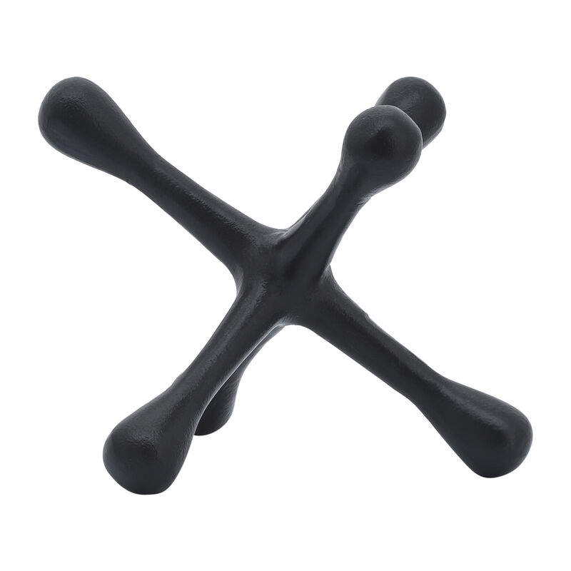 Black 8"x6" Metal Jacks