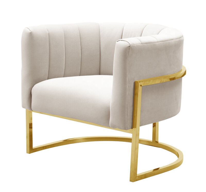 Magnolia Velvet Chair