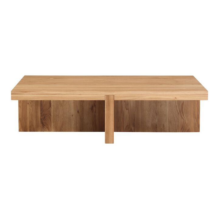 Moe’s Folke Rectangular Coffee Table Natural