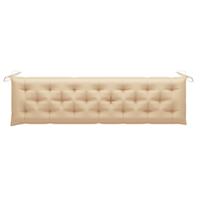 vidaXL Cushion for Swing Chair Beige 78.7" Fabric