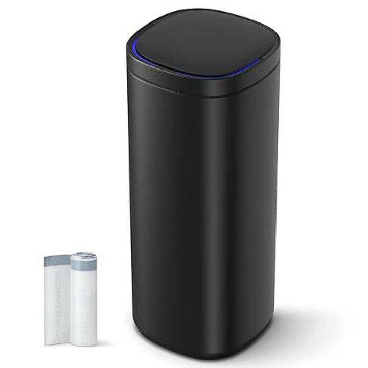 Touchless 13-Gallon Trash Can – Motion Activated with Ozone Odor Control and Lid