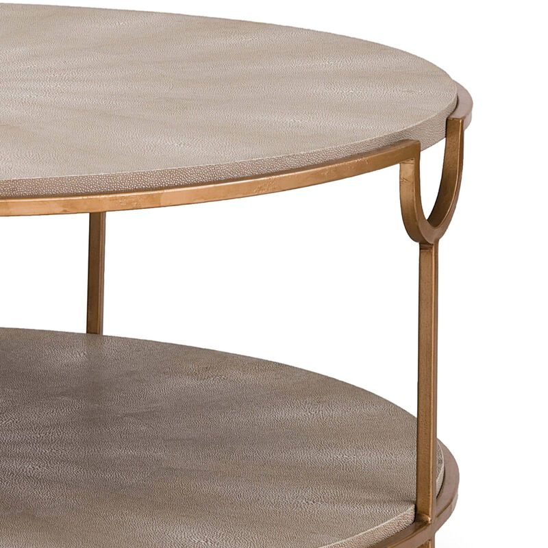 Vogue Shagreen Cocktail Table