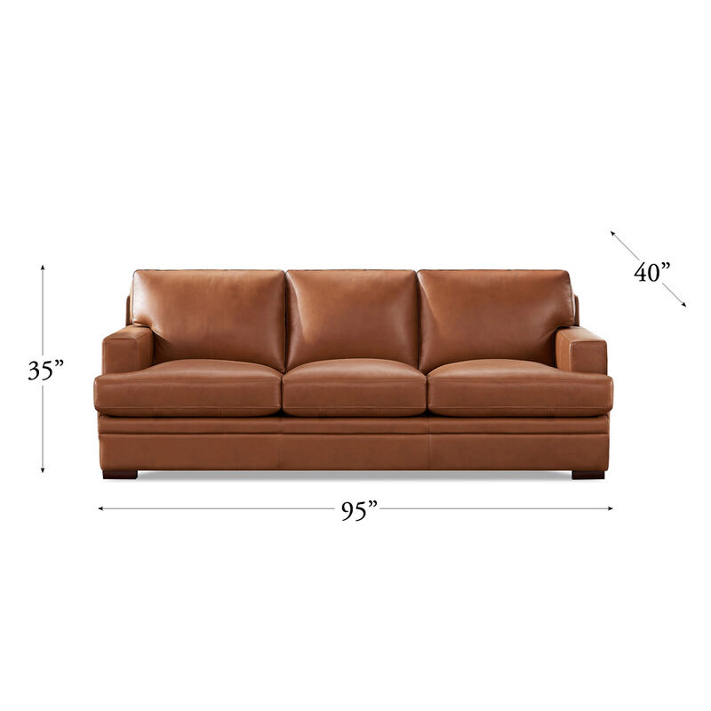 Georgia Top Grain Leather Sofa