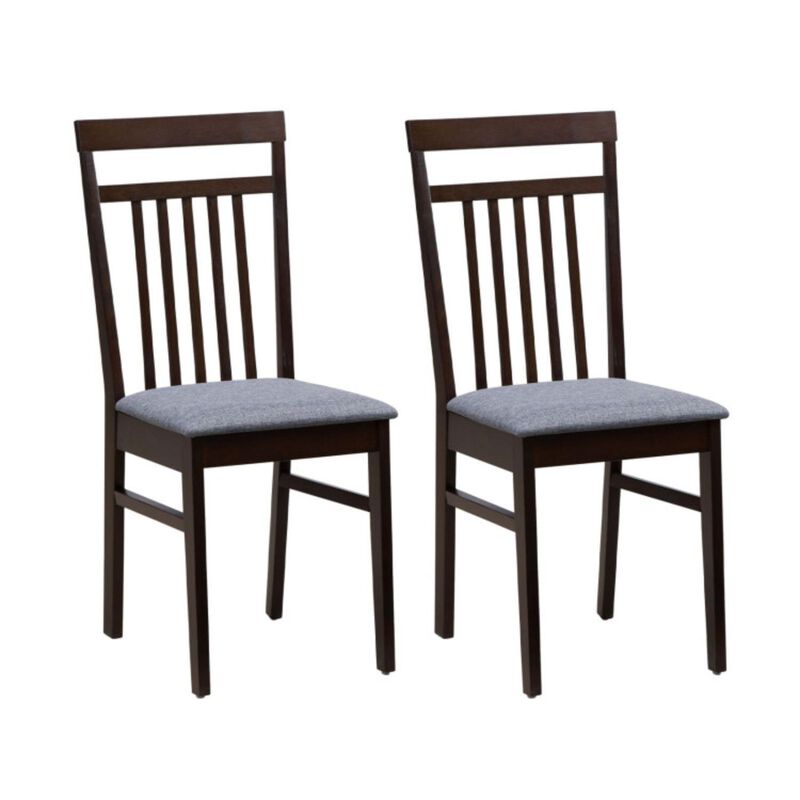 Hivvago Upholstered Dining Chair Set of 2