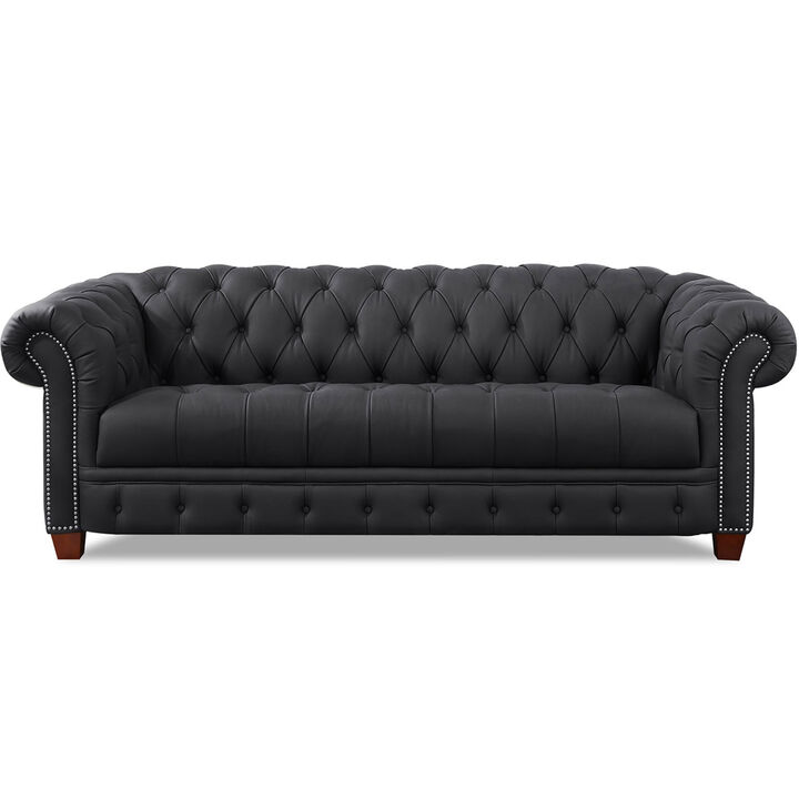 York Top Grain Leather Sofa