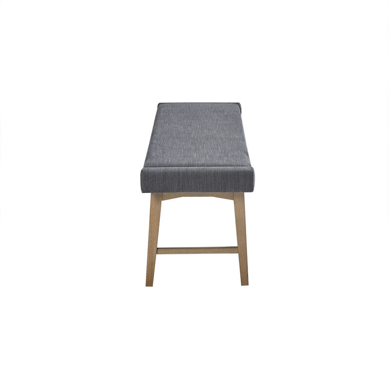 Gracie Mills Arron Mid-Century Upholstered Accent Bench
