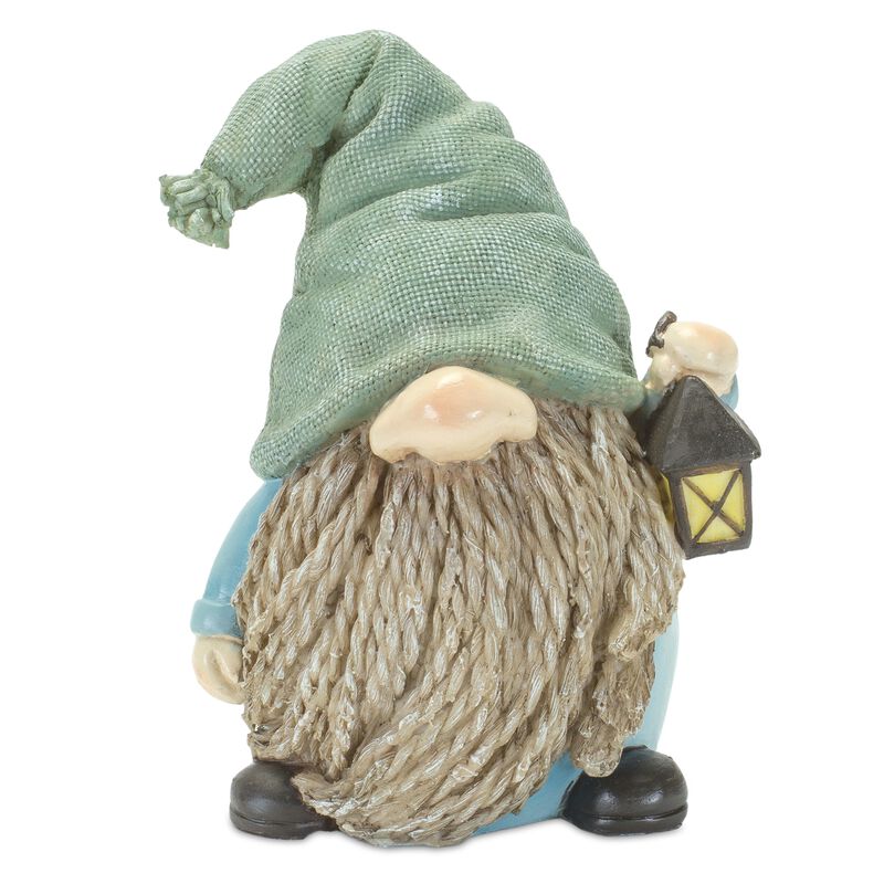 Resin Gnome Statues (Set of 4) – Whimsical Garden Figurines for Yard, Patio, and Lawn Decor
