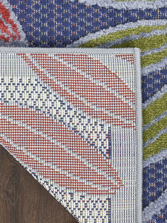 Aloha ALH18 Navy/Multicolor 9' x 12' Rug