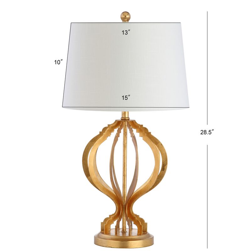 Sebastian Metal Trellis LED Table Lamp