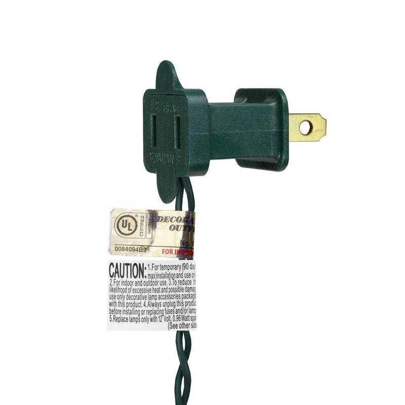 10 Green Irish Shamrock St Patrick's Day String Lights - 7.25ft Green Wire