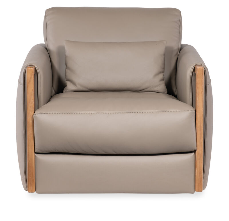 Meridian leather Swivel Chair