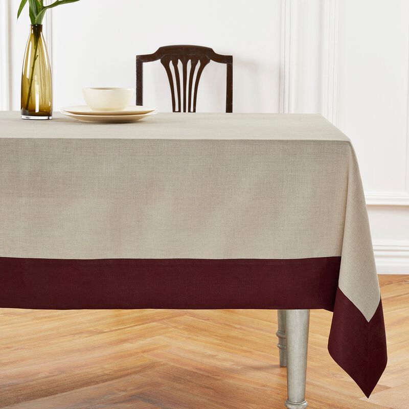 Solino Home 100% Pure Linen Tablecloth | Contempo