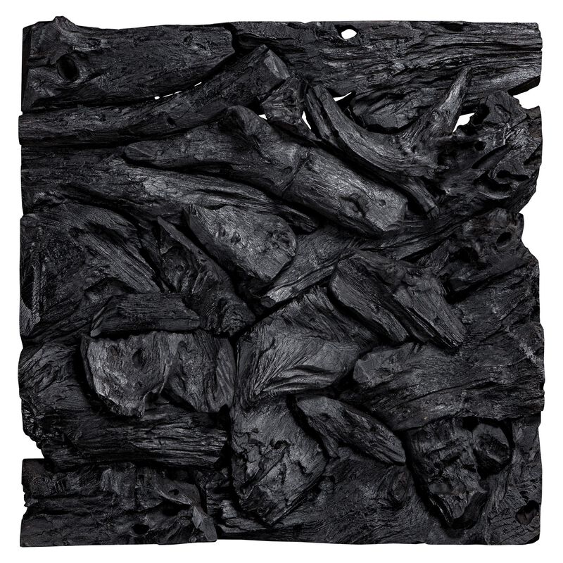 Rio Wood Wall Decor Black
