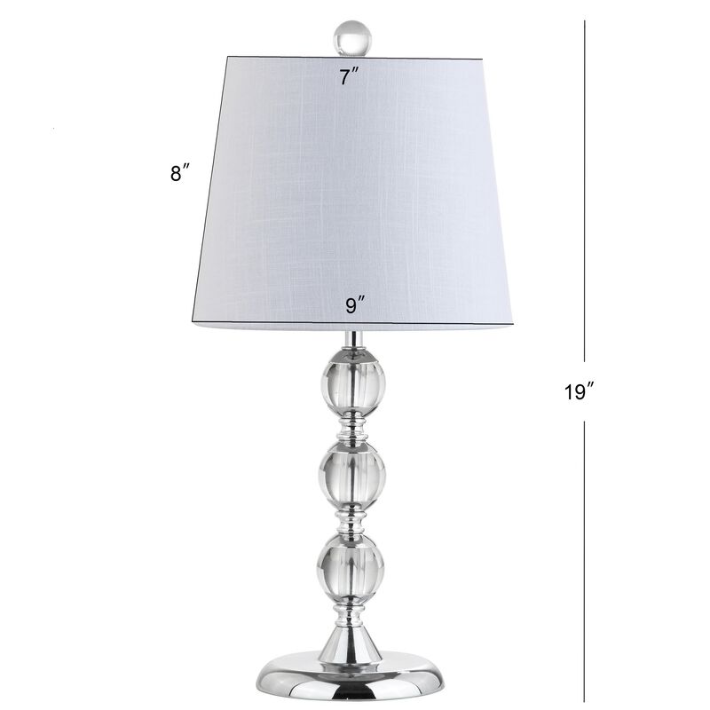 Hudson Crystal Mini LED Table Lamp
