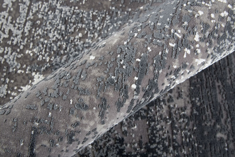 Cadiz 39FWF Gray/Black/Silver 3'1" x 5' Rug