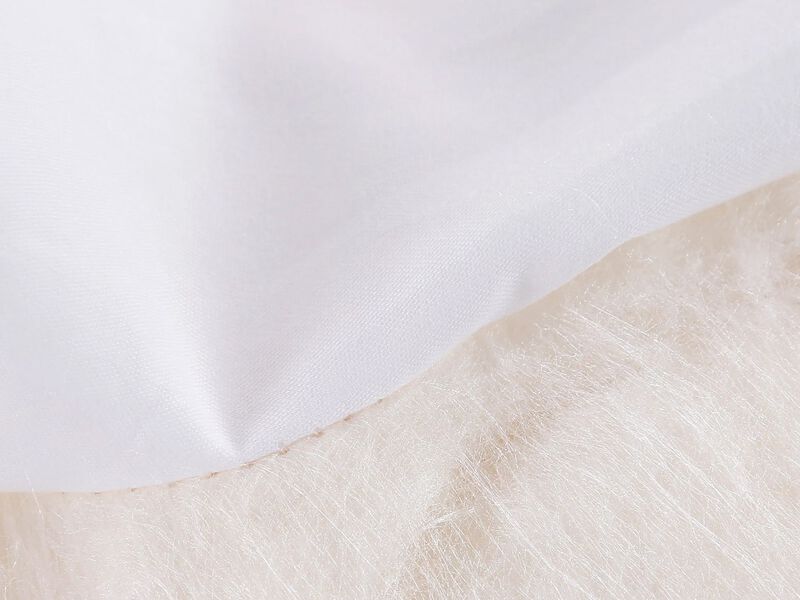 LilySilk All Season Silk Comforter Cotton Cover