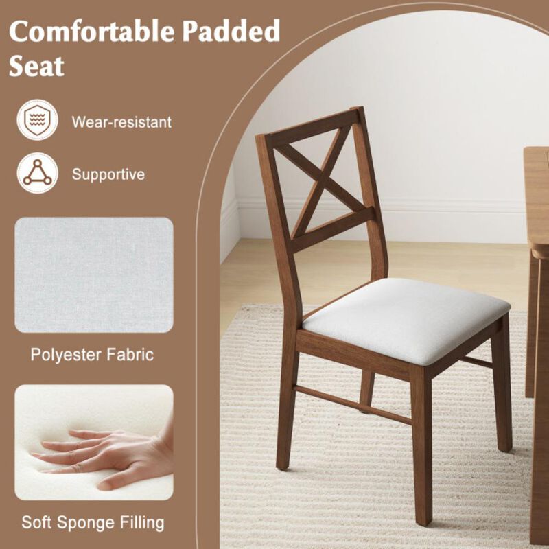 Upholstered Side Dining Chairs Set of 2 for Elegant and Comfortable Dining Room Seating