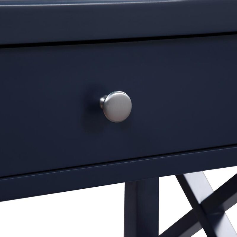 Comfort Pointe Marta Midnight Blue Nightstand
