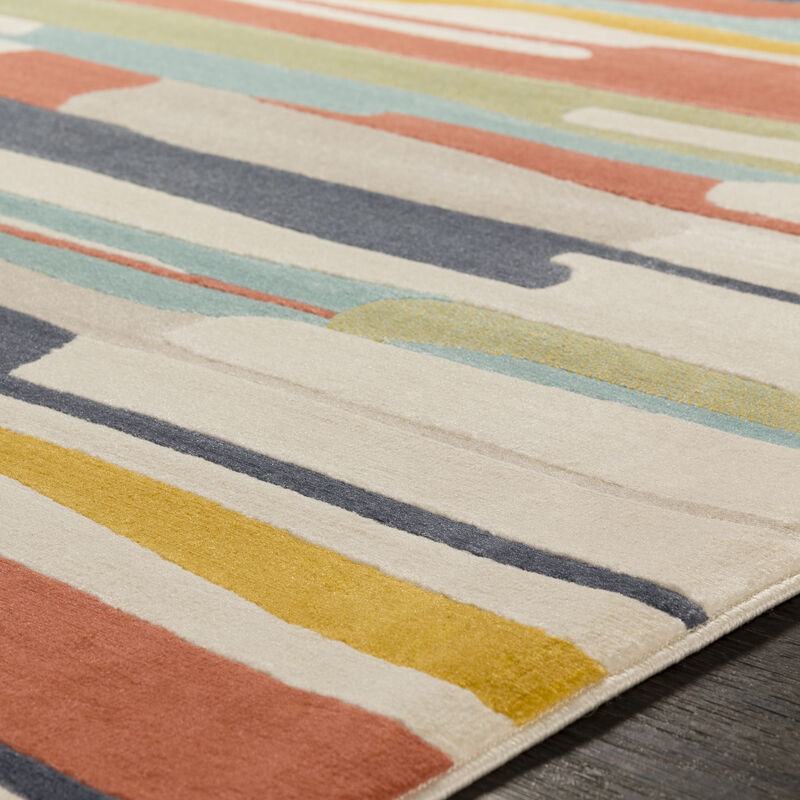 City CIT-2339 8'10' x 12'3' Orange Rug