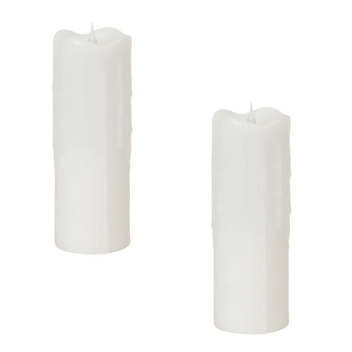 Simplux LED Dripping Candle for Realistic Ambiance and Safe Lighting