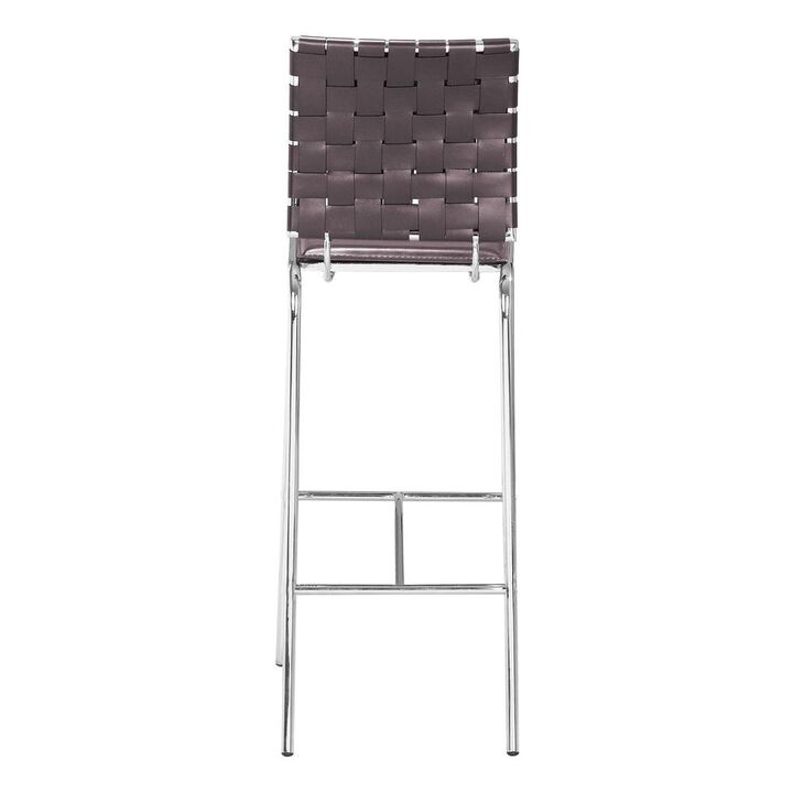 Belen Kox Cross Barstool Espresso