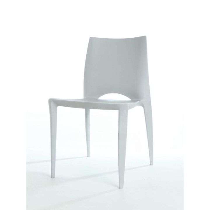 Commerical Seating Products Light Grey Crescent Dining Chairs