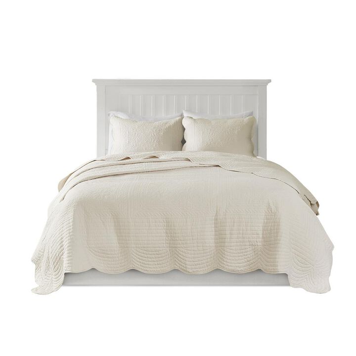 Belen Kox Scalloped Edge Coverlet Set, Belen Kox
