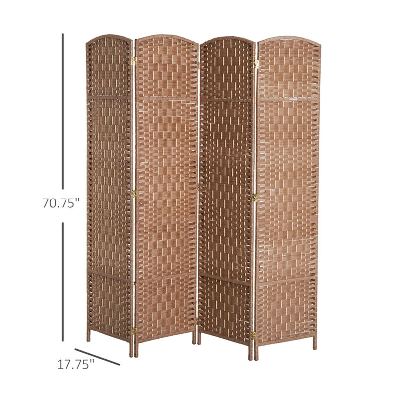 Folding Privacy Screen Portable Partition for Home & Office