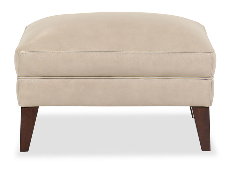 Manhattan Ottoman in Pebble