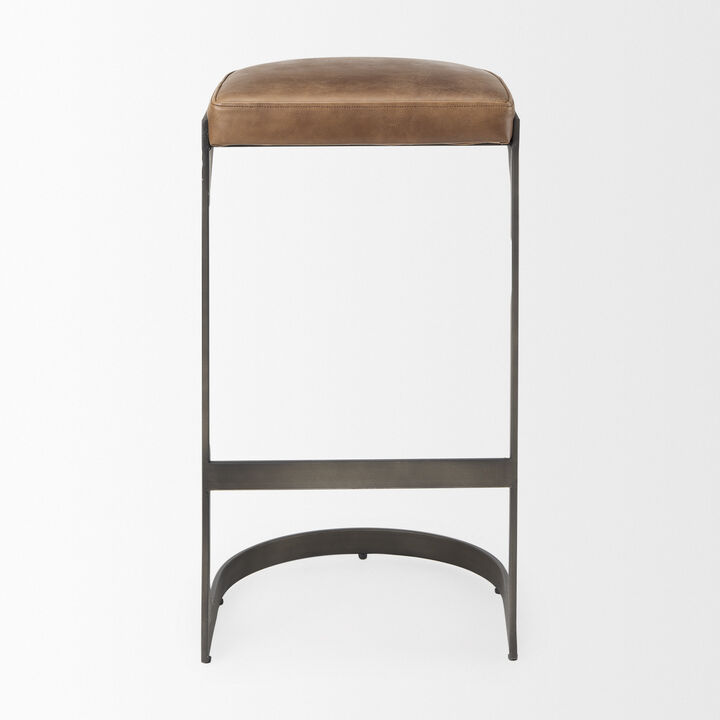Tyson Brown Bar Stool