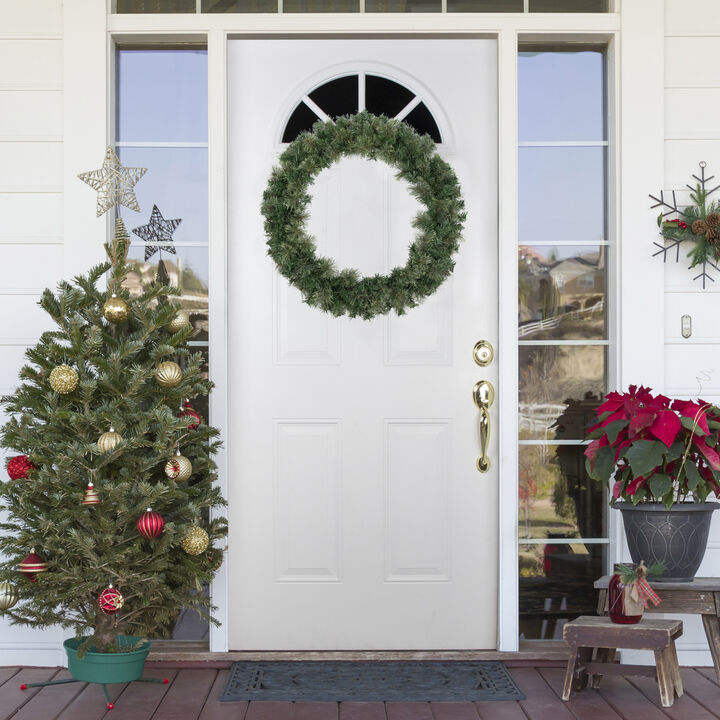 Oregon Cashmere Pine Artificial Christmas Wreath  36-Inch  Unlit