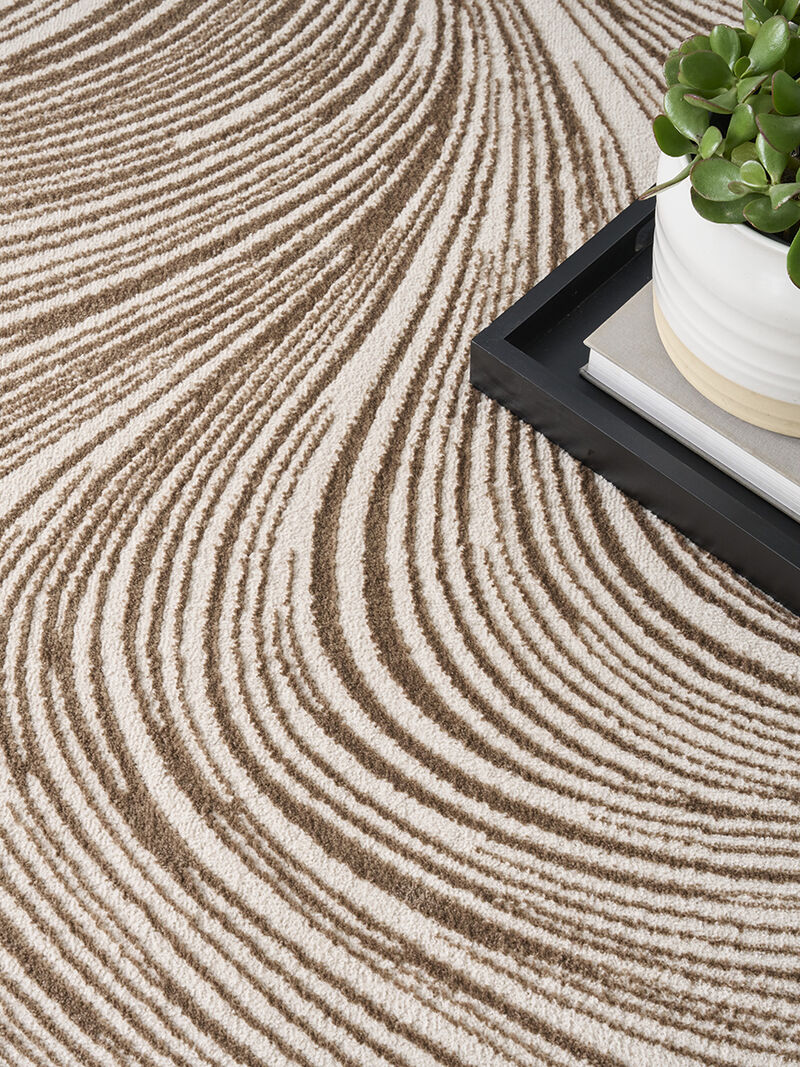 Central Park West CEP02 Beige/Brown 9' x 12' Rug