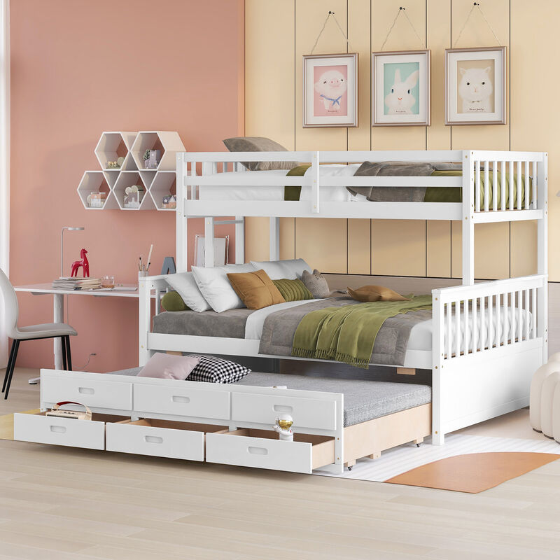 Merax Separable Bunk Bed with Storage Drawers